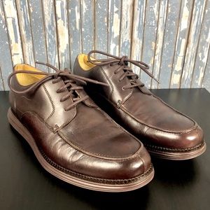 Cole Haan LunarGrand Brown Leather Shoes Size 10.5